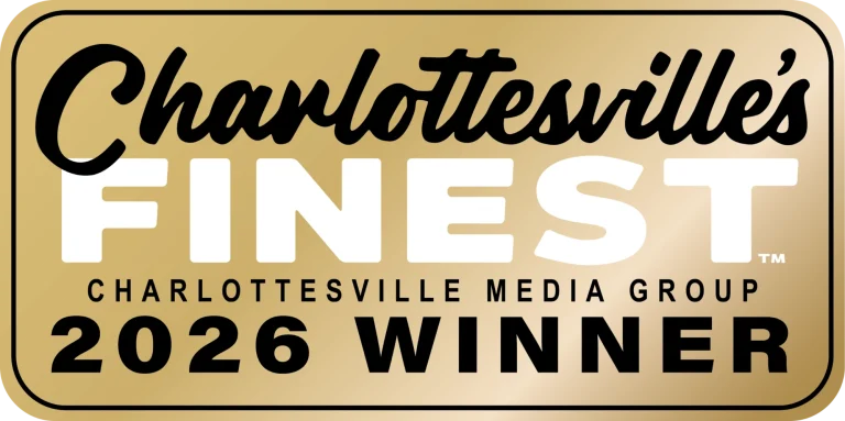 Charlottesville's Finest 2026 Gold Winner medallion, Veterinarian