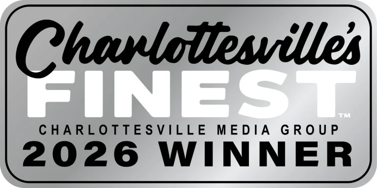 Charlottesville's Finest 2026 Silver Winner medallion, Pet Boarding / Daycare